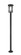 1 Light Outdoor Post Mounted Fixture (276|570PHXL-567P-BK)