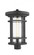 1 Light Outdoor Post Mount Fixture (276|570PHXL-BK)