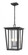 2 Light Outdoor Chain Mount Ceiling Fixture (276|571CHB-ORB)