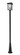 2 Light Outdoor Post Mounted Fixture (276|571PHBR-519P-BK)