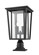 2 Light Outdoor Pier Mounted Fixture (276|571PHBR-533PM-BK)