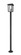 2 Light Outdoor Post Mounted Fixture (276|571PHBR-567P-BK)