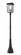 3 Light Outdoor Post Mounted Fixture (276|571PHXLR-564P-BK)