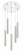 5 Light Chandelier (276|917MP12-BN-LED-5RCH)