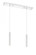 2 Light Linear Chandelier (276|917MP12-CH-LED-2LCH)