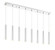 8 Light Linear Chandelier (276|917MP12-CH-LED-8LCH)