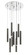 9 Light Chandelier (276|917MP12-PBL-LED-9RCH)