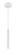1 Light Pendant (276|917MP12-WH-LED)