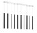 10 Light Linear Chandelier (276|917MP24-MB-LED-10LCH)