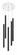 5 Light Chandelier (276|917MP24-MB-LED-5RCH)