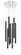 9 Light Chandelier (276|917MP24-MB-LED-9RCH)