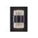 Copenhagen 8-in Black LED Exterior Wall Sconce (461|EW48208-BK)