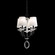 Emilea 4 Light 120V Mini Pendant in Heirloom Gold with Clear Optic Crystal (168|MA1004N-22O)