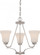 Cody - 3 Light Chandelier with Satin White Glass - LED Omni Included (81|62/429)