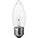 25 Watt B11 Incandescent; Clear; 2500 Average rated hours; 212 Lumens; Medium base; 120 Volt (27|S4468)