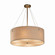 Finials 36'' Drum Pendant (254|FAB-9534-CREM-NCKL-F3)