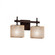 Union 2-Light Bath Bar (254|FSN-8412-55-WEVE-DBRZ)
