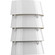 POINT DUMEÂ® by Jeffrey Alan Marks for Progress Lighting Surfrider Collection White Wall Sconce (149|P710064-030)