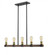 5 Light Linear Chandelier (276|472-5L-RM)