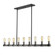 9 Light Linear Chandelier (276|472-9L-ABB)