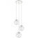 3 Light LED Pendant (7|63127LEDDLP-MSS/CLR)