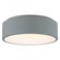 Dual Voltage LED Flush Mount (7|50941LEDD-GRY/ACR)