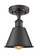Smithfield - 1 Light - 7 inch - Matte Black - Semi-Flush Mount (3442|516-1C-BK-M8)