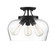 Octave 3-Light Ceiling Light in Black (128|6-4035-3-BK)