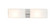 Besa, Lido Vanity, Opal Matte, Satin Nickel Finish, 2x9W LED (127|2WT-888607-LED-SN)