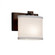Era ADA 1-Light Wall Sconce (254|FAB-8447-30-WHTE-DBRZ)