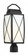 Fairlington 1 Light Outdoor Post Lantern (21|94696-BK)