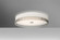 Besa, Paco 12 Ceiling, Opal/Smoke Stone,  Finish, 2x40W Halogen (127|PACO12SMC-HAL)