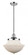 Oxford - 1 Light - 12 inch - Polished Chrome - Cord hung - Mini Pendant (3442|201C-PC-G541-LED)