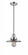 Railroad - 1 Light - 8 inch - Polished Chrome - Cord hung - Mini Pendant (3442|201C-PC-M7)