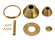 Maverick Custom Finish Kit in Burnished Brass (6|MCFK-BBS)