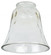 Small Bell - Hammered Clear Glass Replacement Glass (20|107)