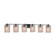 Era 6-Light Bath Bar (254|FSN-8446-15-SEED-MBLK)