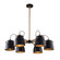 Euro Industrial 6-Light Chandelier (12|AC11366VB)