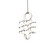 Synergy 34-in Antique Silver LED Chandeliers (461|CH93934-AS)