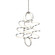 Synergy 41-in Antique Silver LED Chandeliers (461|CH93941-AS)
