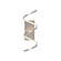 Synergy 24-in Antique Silver Dimmable LED Wall Sconce (461|WS93724-AS)