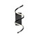 Synergy 24-in Black Dimmable LED Wall Sconce (461|WS93724-BK)