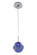 Meteor 1 Light Mini Pendant (133|309510CH/SAPPH)