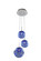 Meteor 3 Light Pendant (133|309540CH/SAPPH)