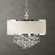 Uttermost Fascination 3 Light Silken Drum Pendant (85|21908)