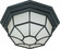 1 Light; 12 in.; Ceiling Spider Cage Fixture; Die Cast; Glass Lens; Color retail packaging; Textured (81|60/3452)