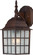 Adams; 1 Light; 14 in.; Outdoor Wall with Frosted Glass; Color retail packaging; Rustic Bronze (81|60/3481)