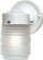 1 Light; 6 in.; Porch; Wall; Mason Jar with Frosted Glass; Color retail packaging; Gloss White (81|60/6109)