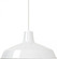 1 Light - 16'' Pendant with Warehouse Shade - White Finish (81|SF76/283)