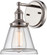 Vintage; 1 Light; Sconce with Clear Glass; Vintage Lamp Included; Polished Nickel Finish (81|60/5412)